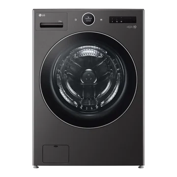 Lavadora Lg Carga Frontal 25 kg Con Aidd. Turbowash 360. Negro