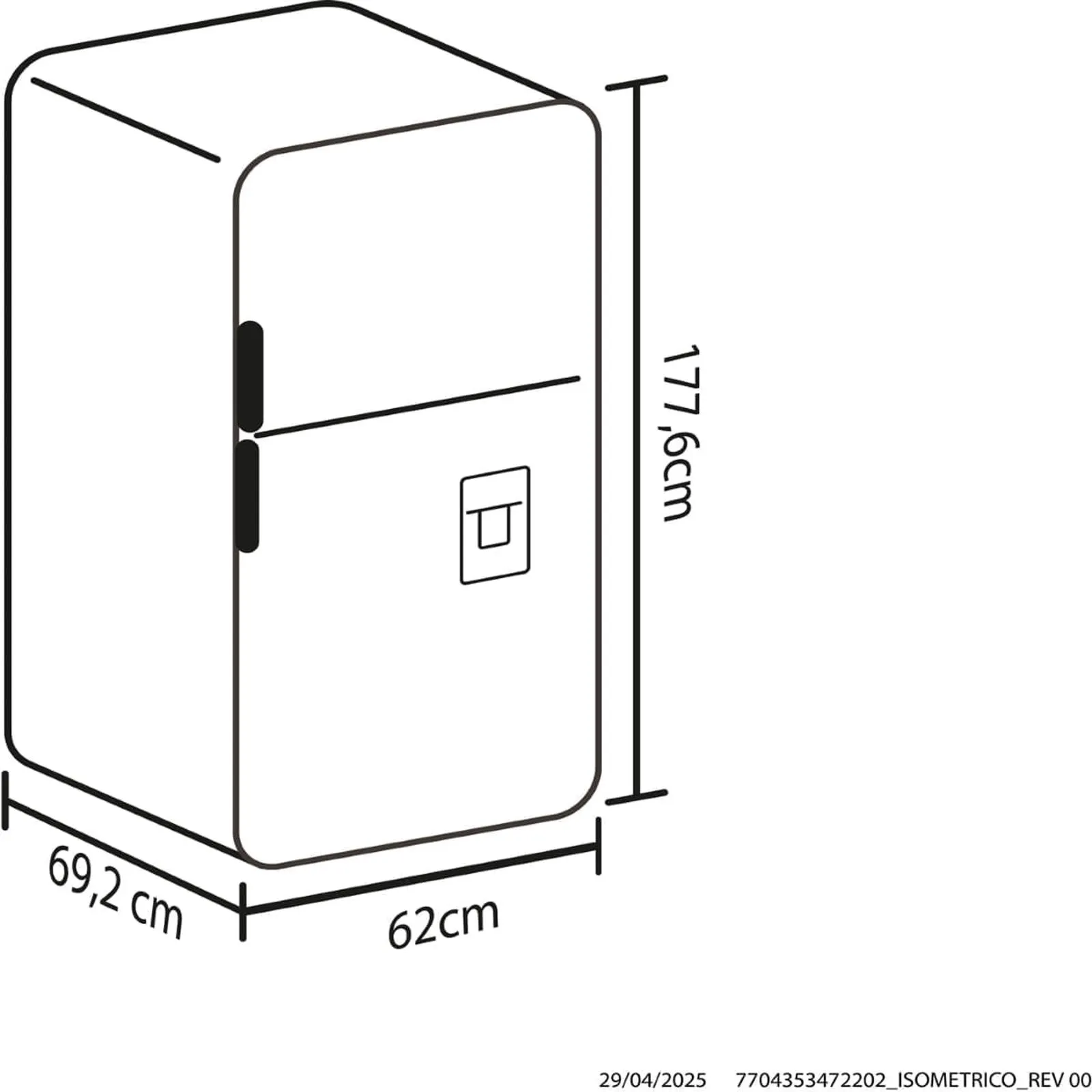Haceb Nevera 311 Lts — vista 3