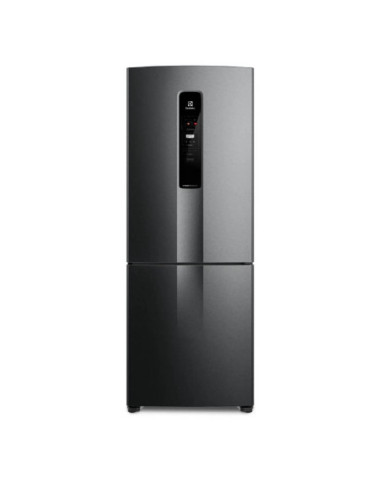Nevera Electrolux 490 Litros Brutos No Frost Bottom Freezer Inverter Black